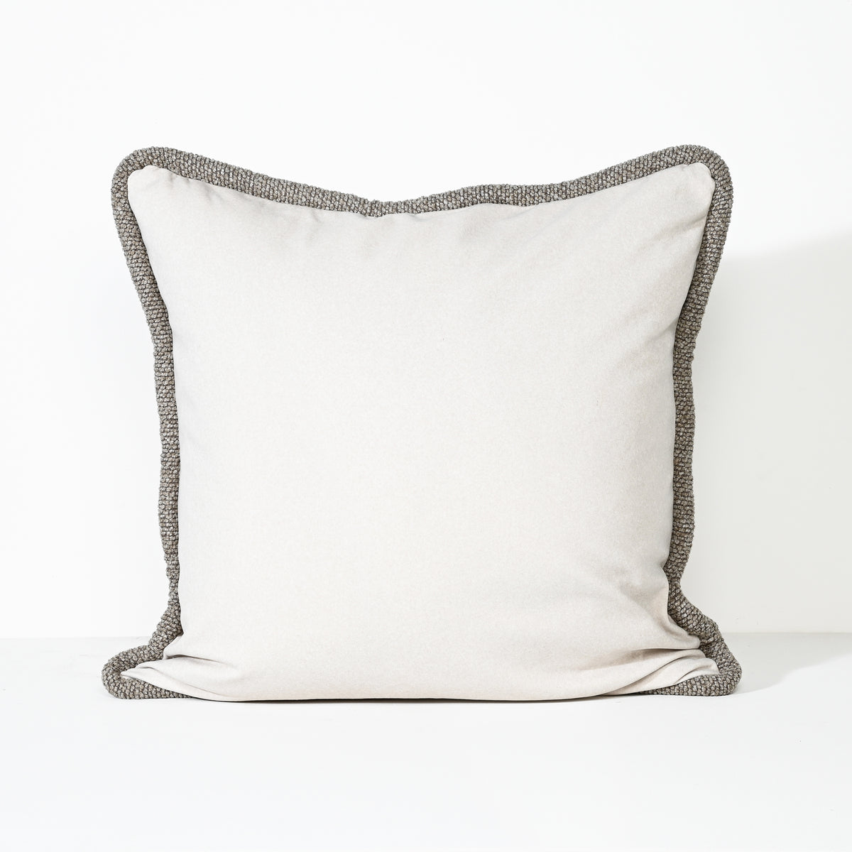 Cappucino Mohair - Fabric Cushion - 55 X 55