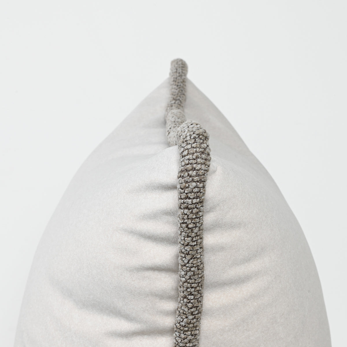 Cappuccino Mohair - Stoffkissen - 40 x 60