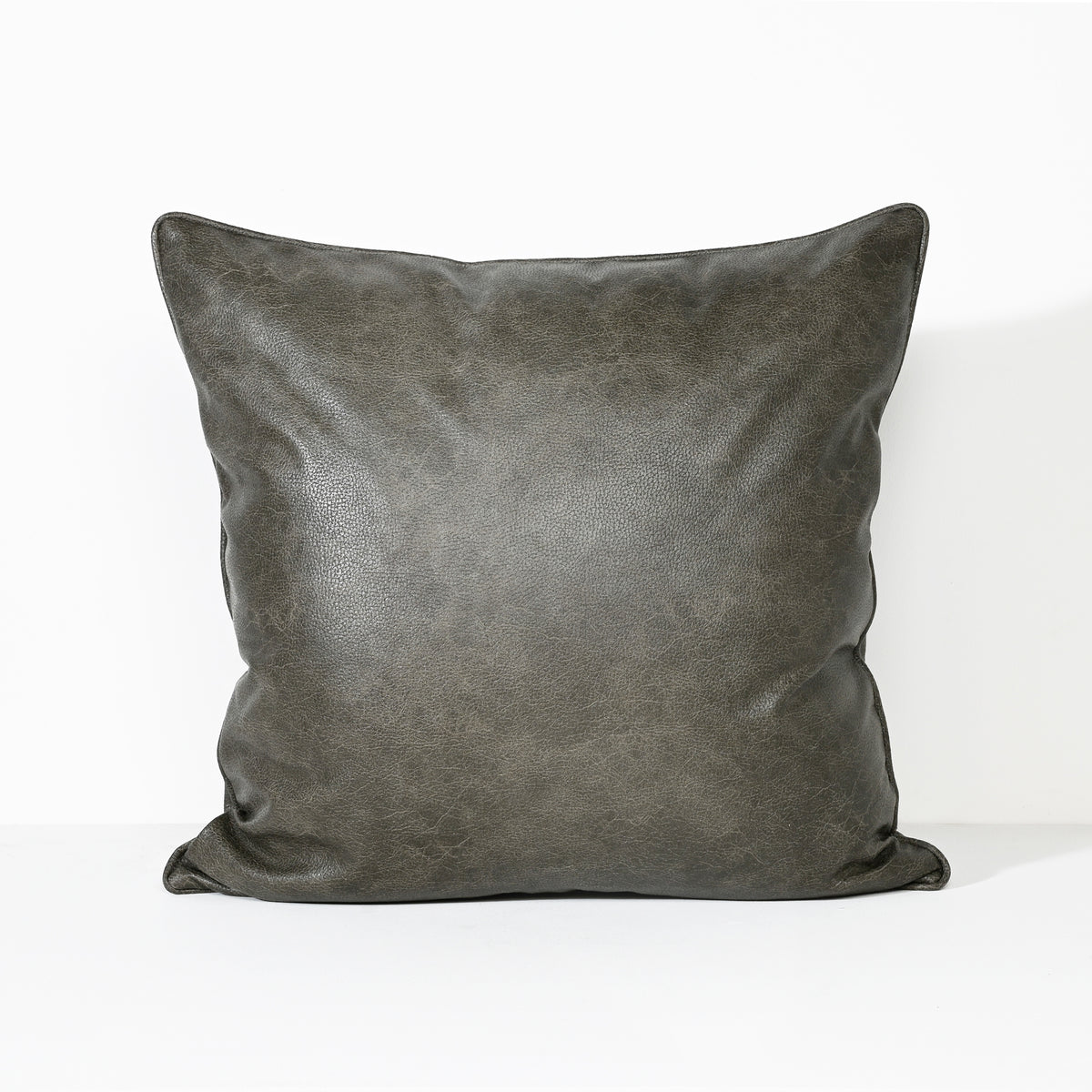 Kunstleder Militär - Vinylkissen - 55 X 55