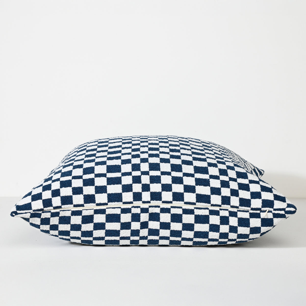 Blocks In Blue - Stoffkissen - 55 X 55