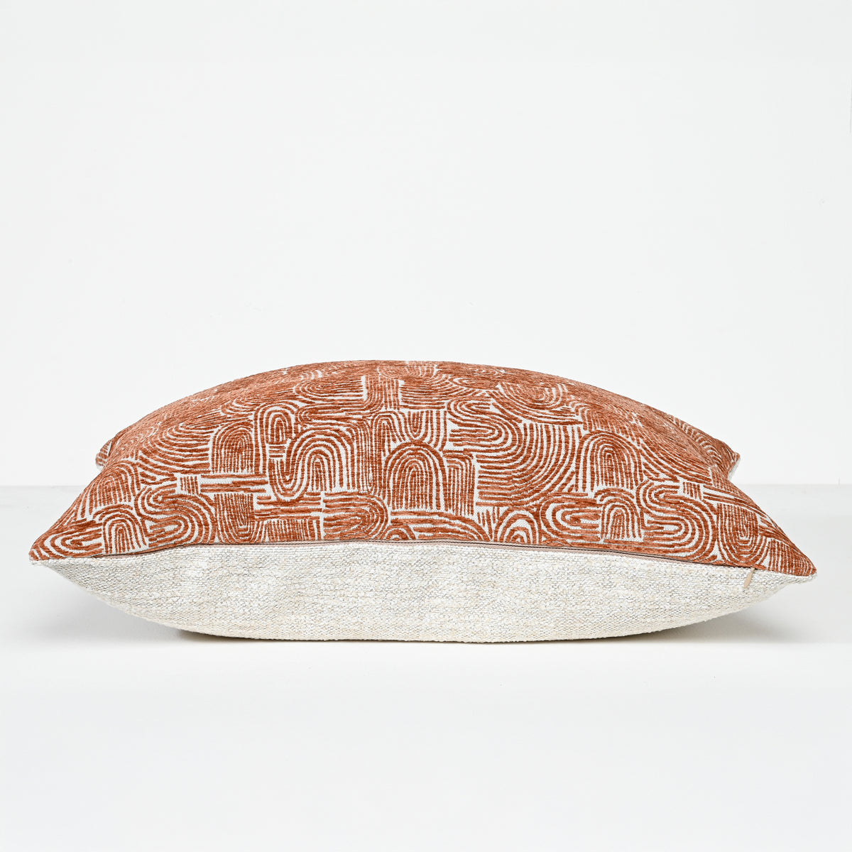 Verrosteter Wirbel - Stoffkissen - 55 X 55